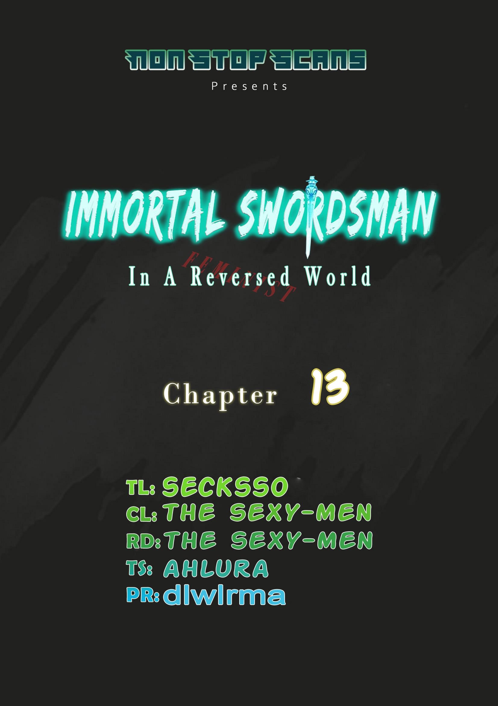 Immortal Swordsman in The Reverse World Chapter 13 1